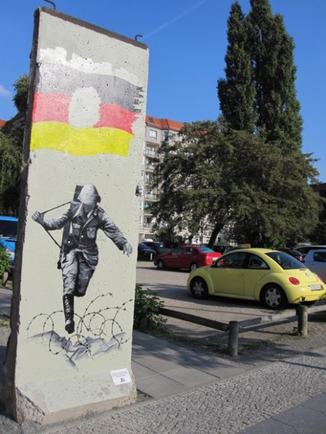 Conrad Schumman's escape on a piece of the Berlin Wall (2011)