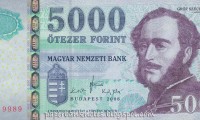 5000 Forint Bank Note