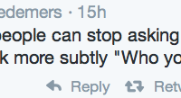 Charles Demers WC Tweet